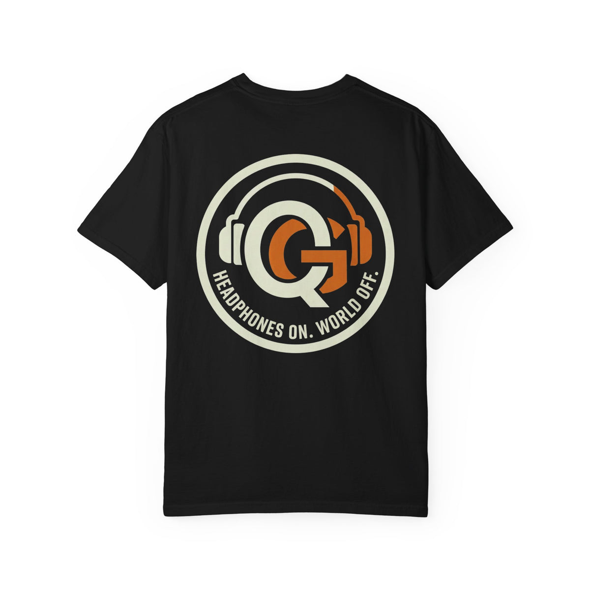 Headphones On. World Off. Tee