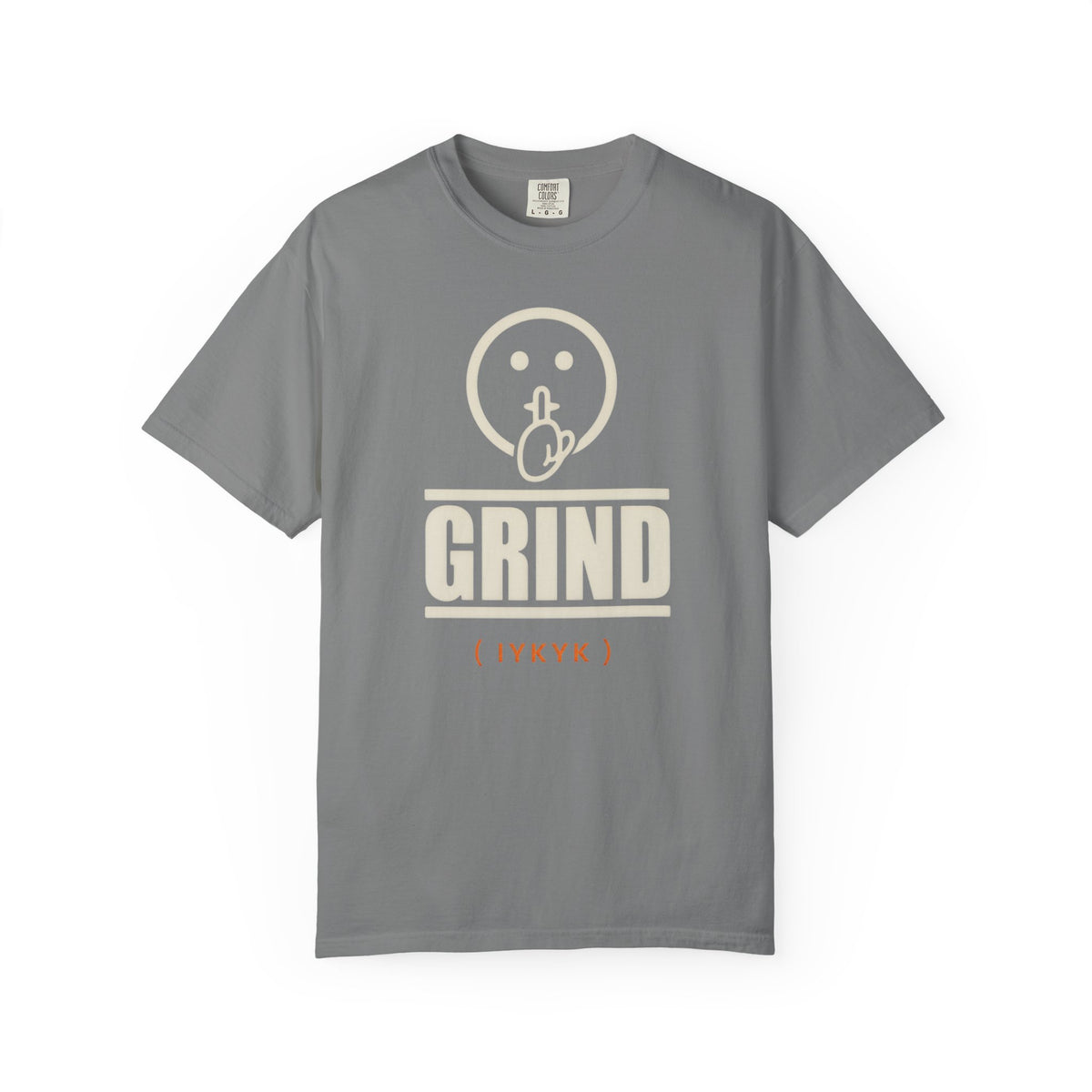Quiet Grind Emoji Logo Tee