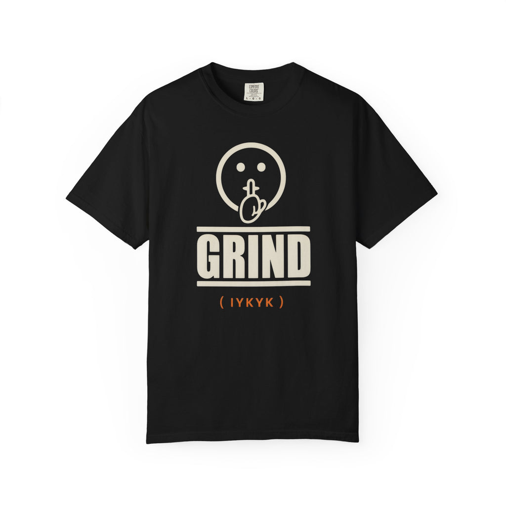 Quiet Grind Emoji Logo Tee