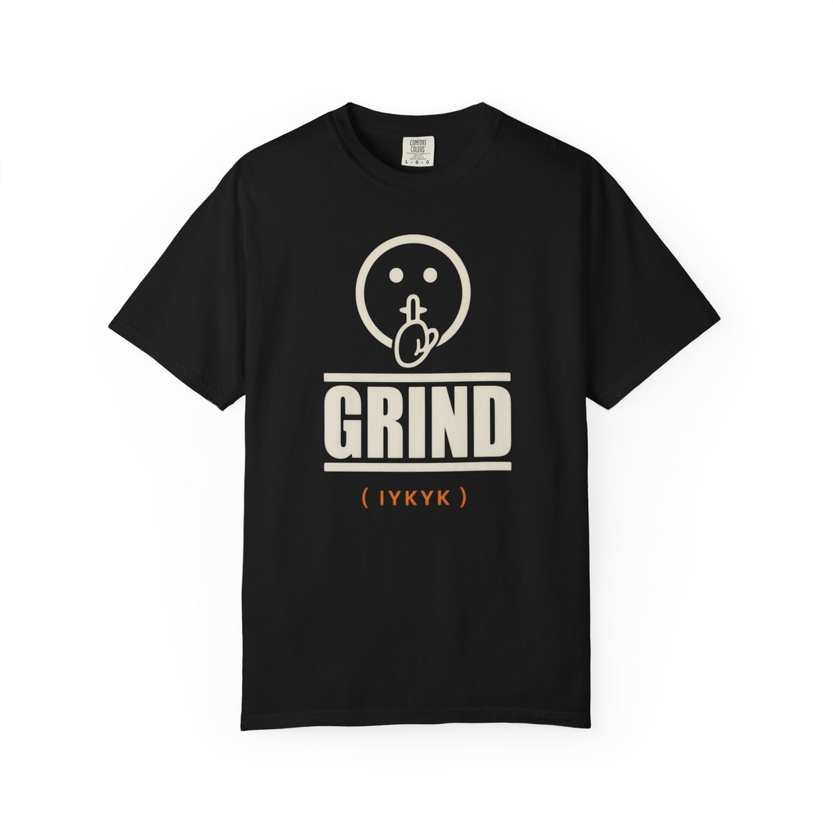 Quiet Grind Emoji Logo Tee