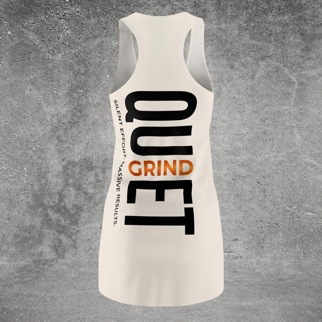 Quiet Grind Racerback Dress | Ivory