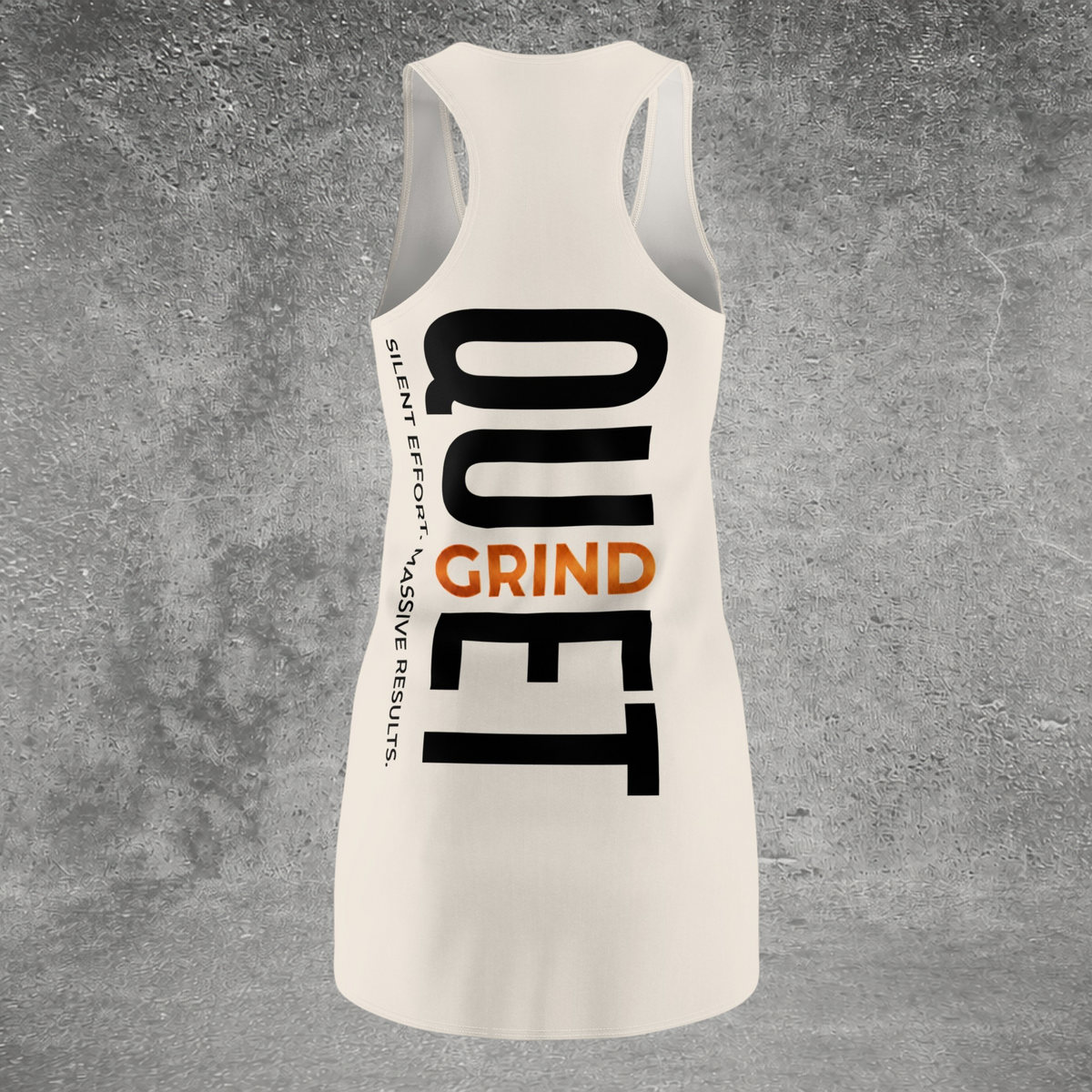 Quiet Grind Racerback Dress | Ivory