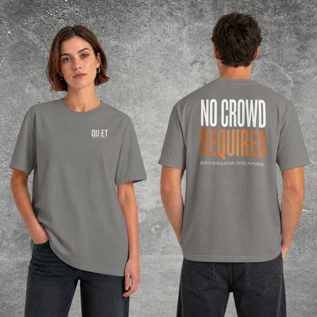 No Crowd Required Tee