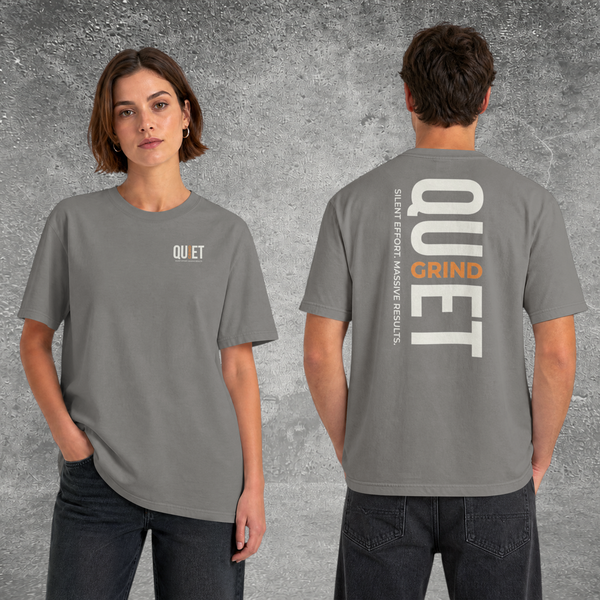 Quiet Grind Signature Logo Tee