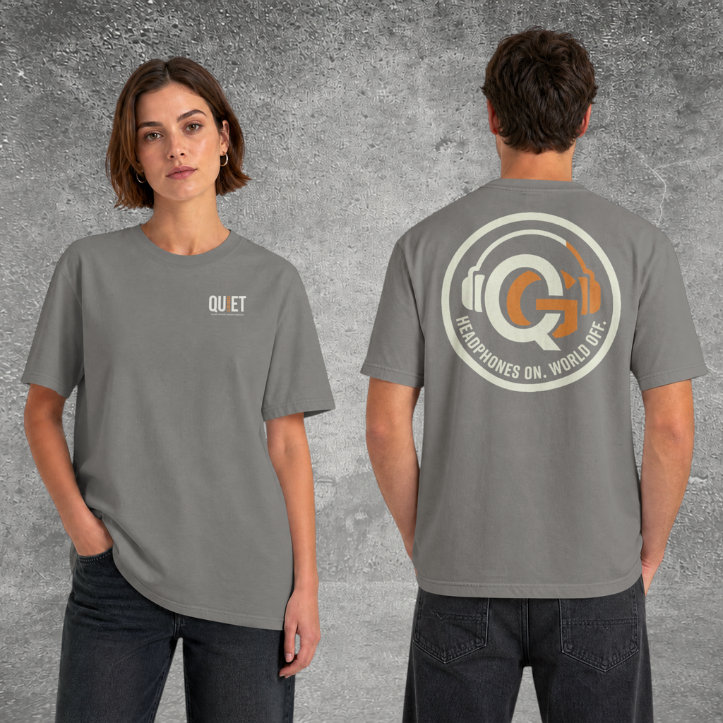 Headphones On. World Off. Tee