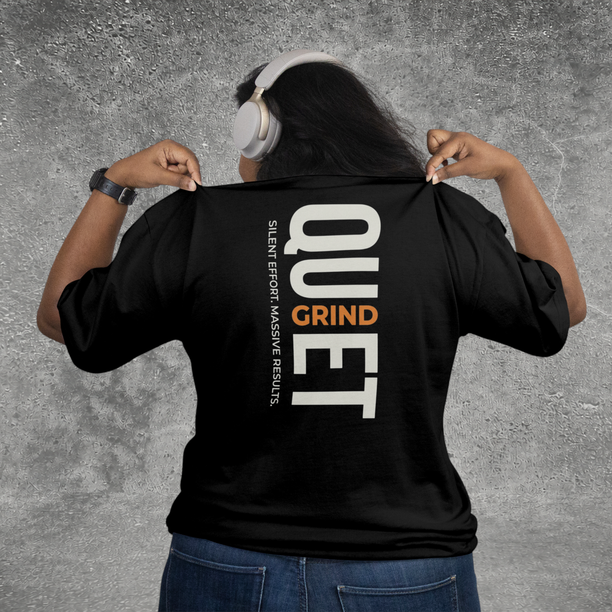 Quiet Grind Signature Logo Tee