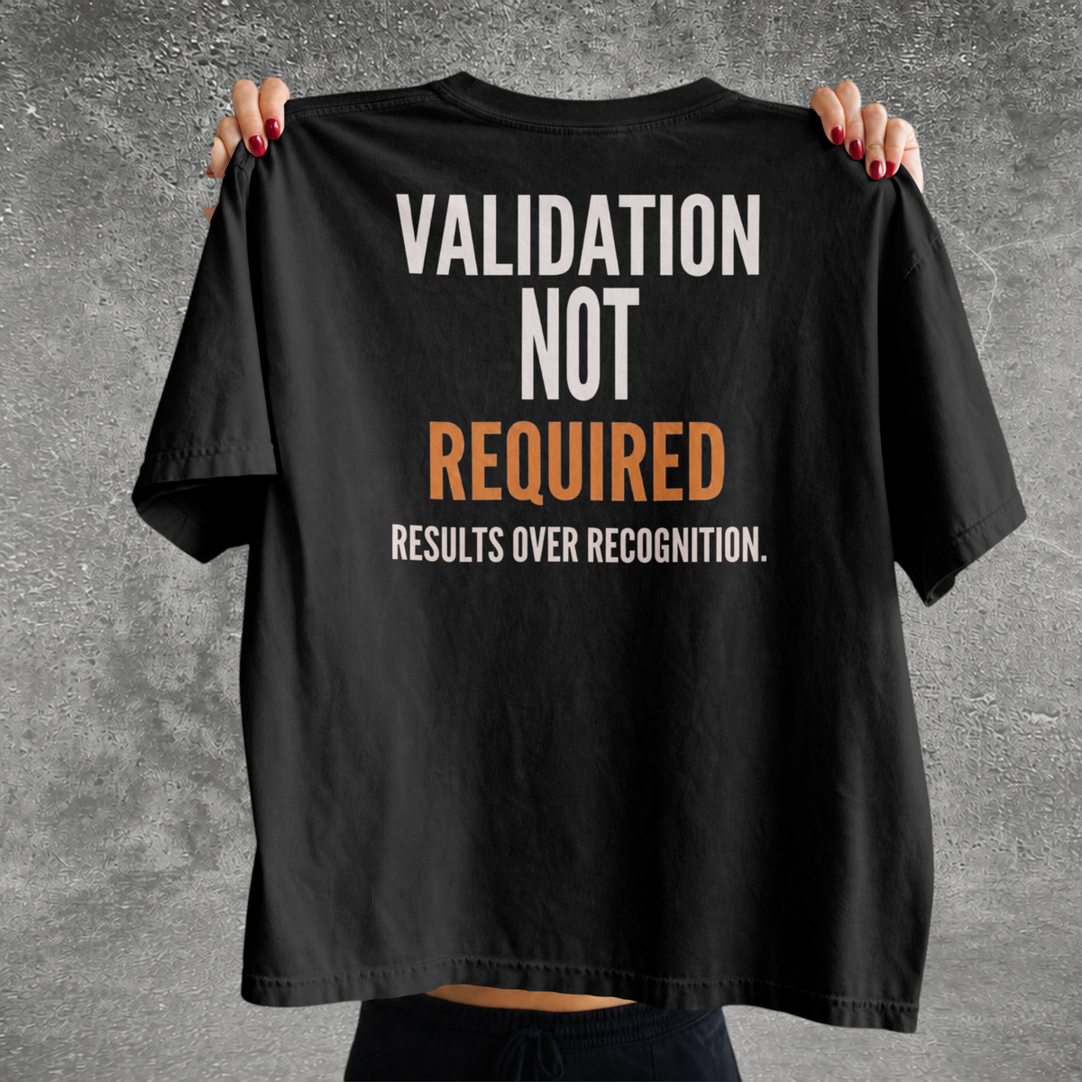 Validation Not Required Tee