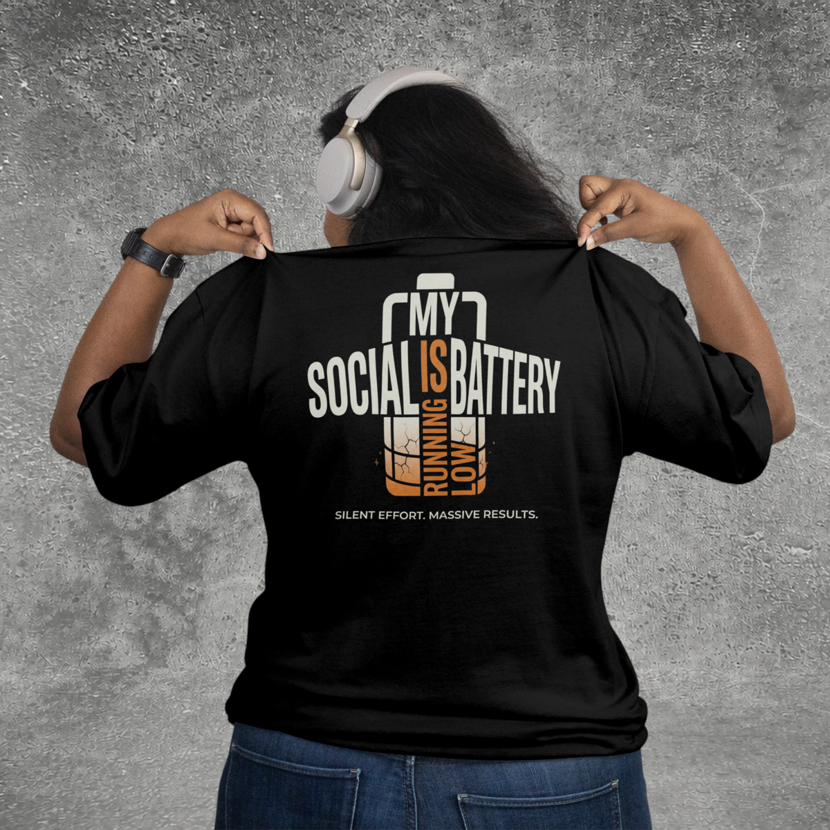 My Social Battery Is Running Low Tee