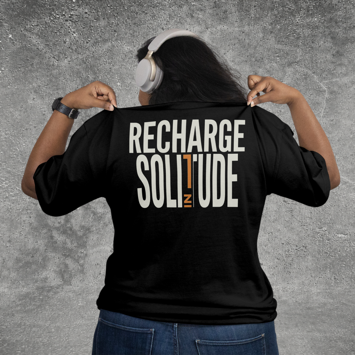 Recharge In Solitude Tee