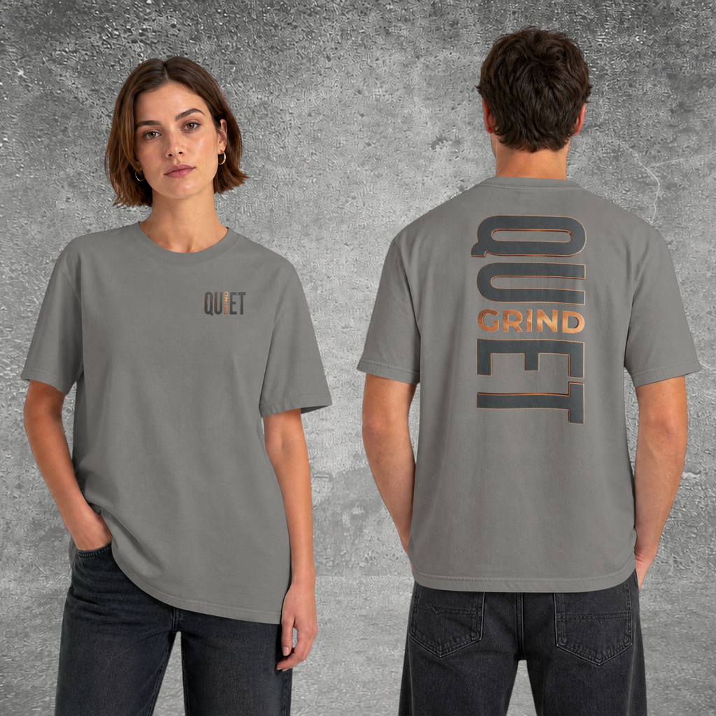 Quiet Grind Vertical Logo Tee