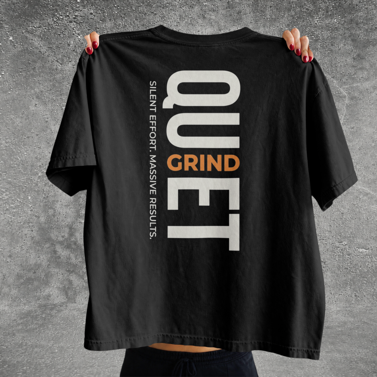 Quiet Grind Signature Logo Tee