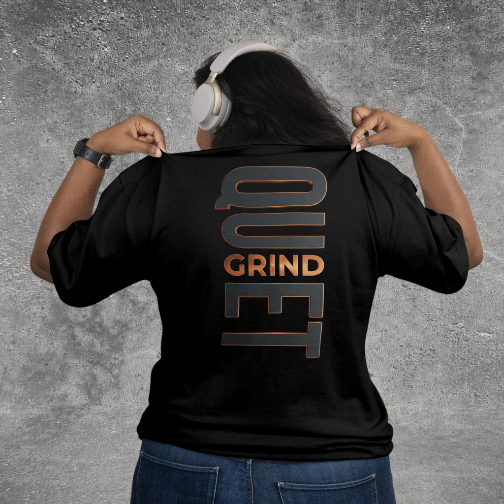 Quiet Grind Vertical Logo Tee