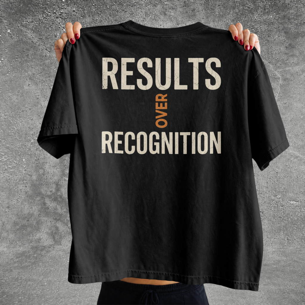 Results Over Recognition Tee