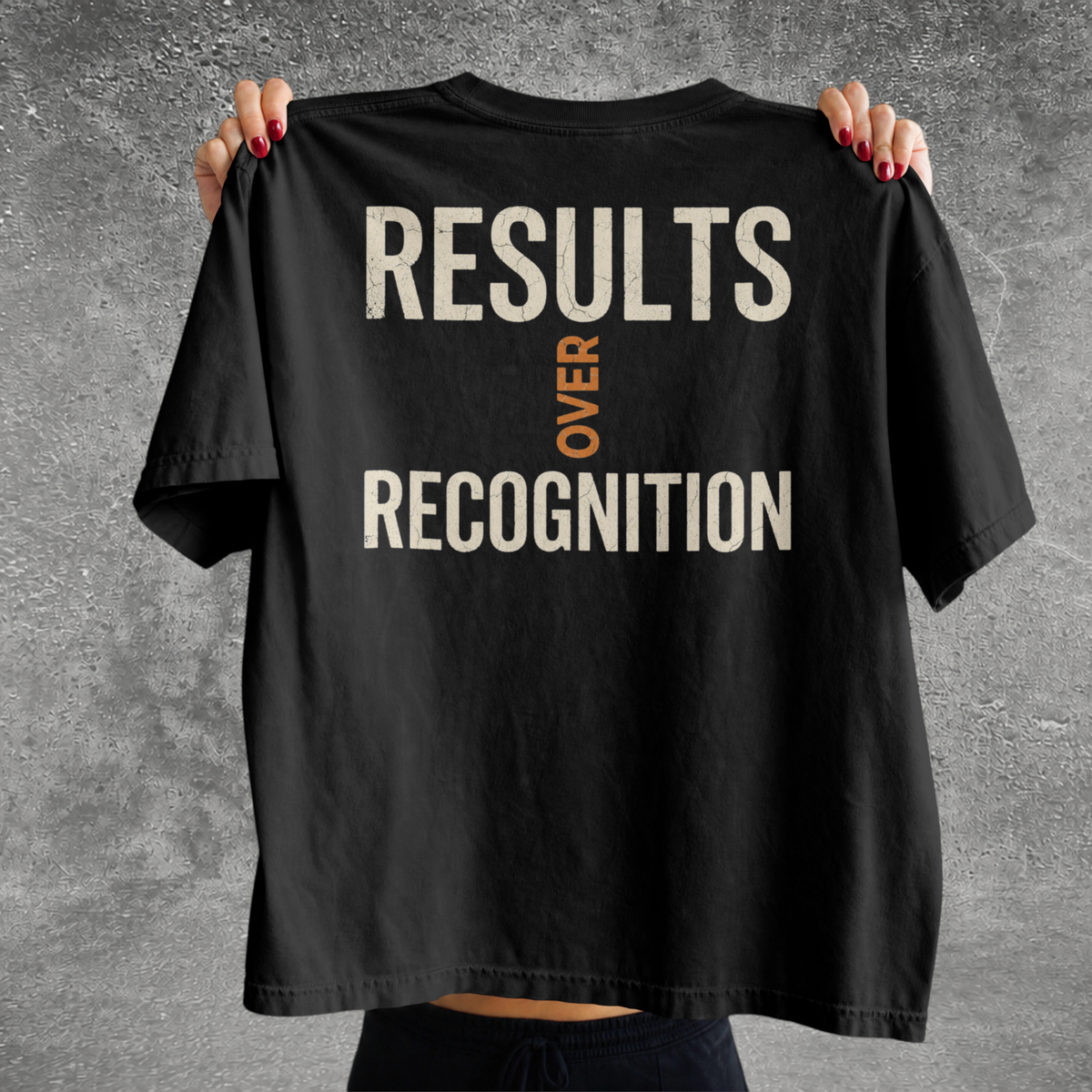 Results Over Recognition Tee