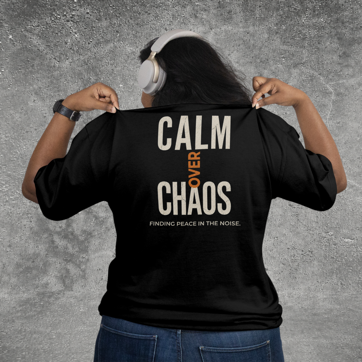 Calmn Over Chaos Tee