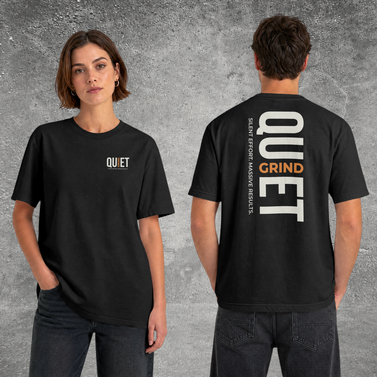 Quiet Grind Signature Logo Tee