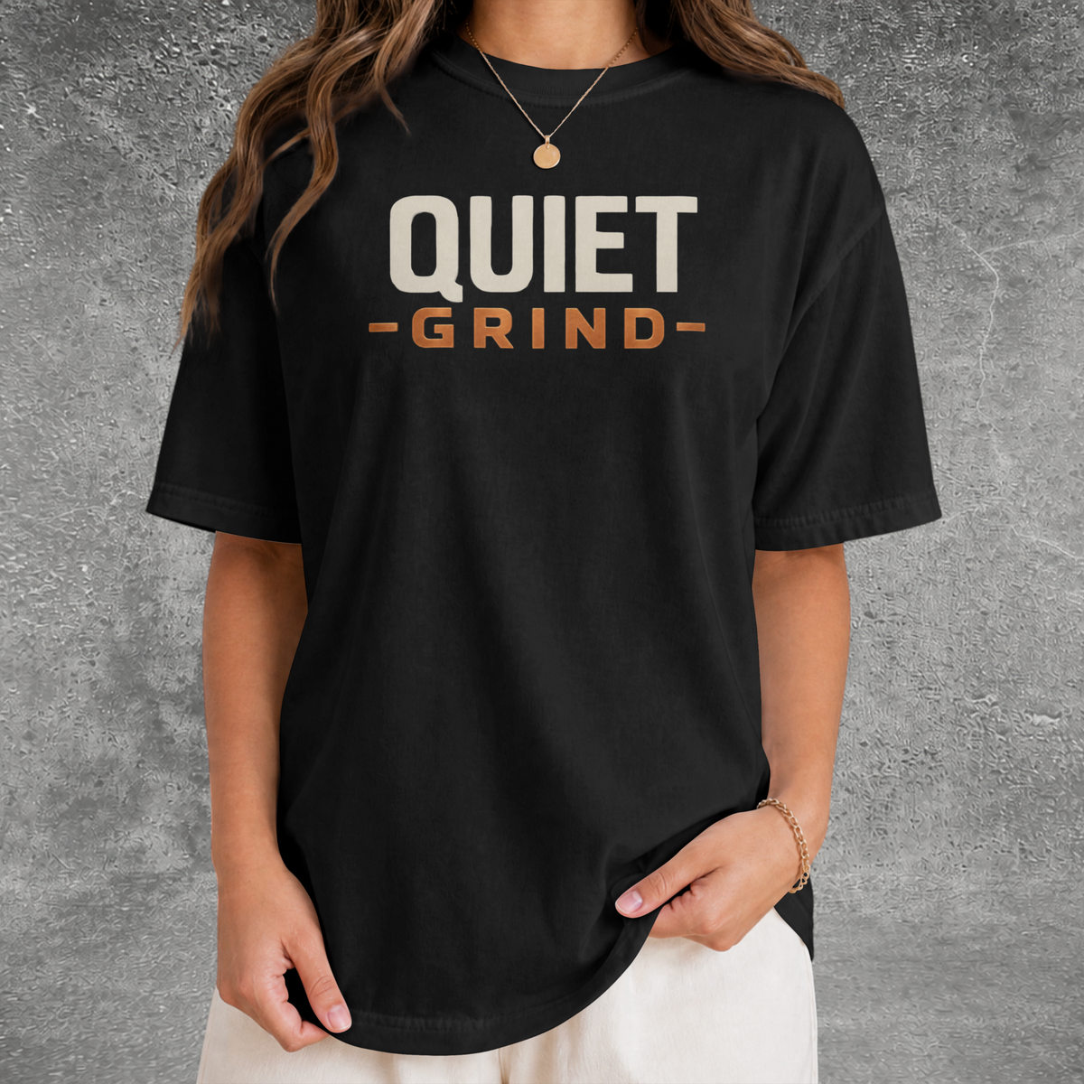 Quiet Grind Monogram Tee