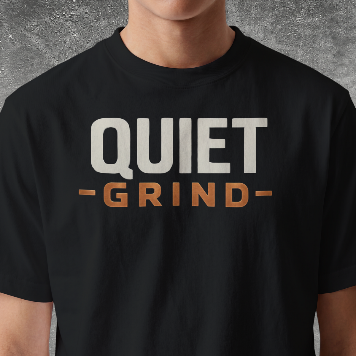 Quiet Grind Monogram Tee