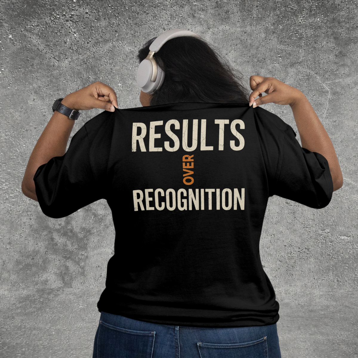 Results Over Recognition Tee
