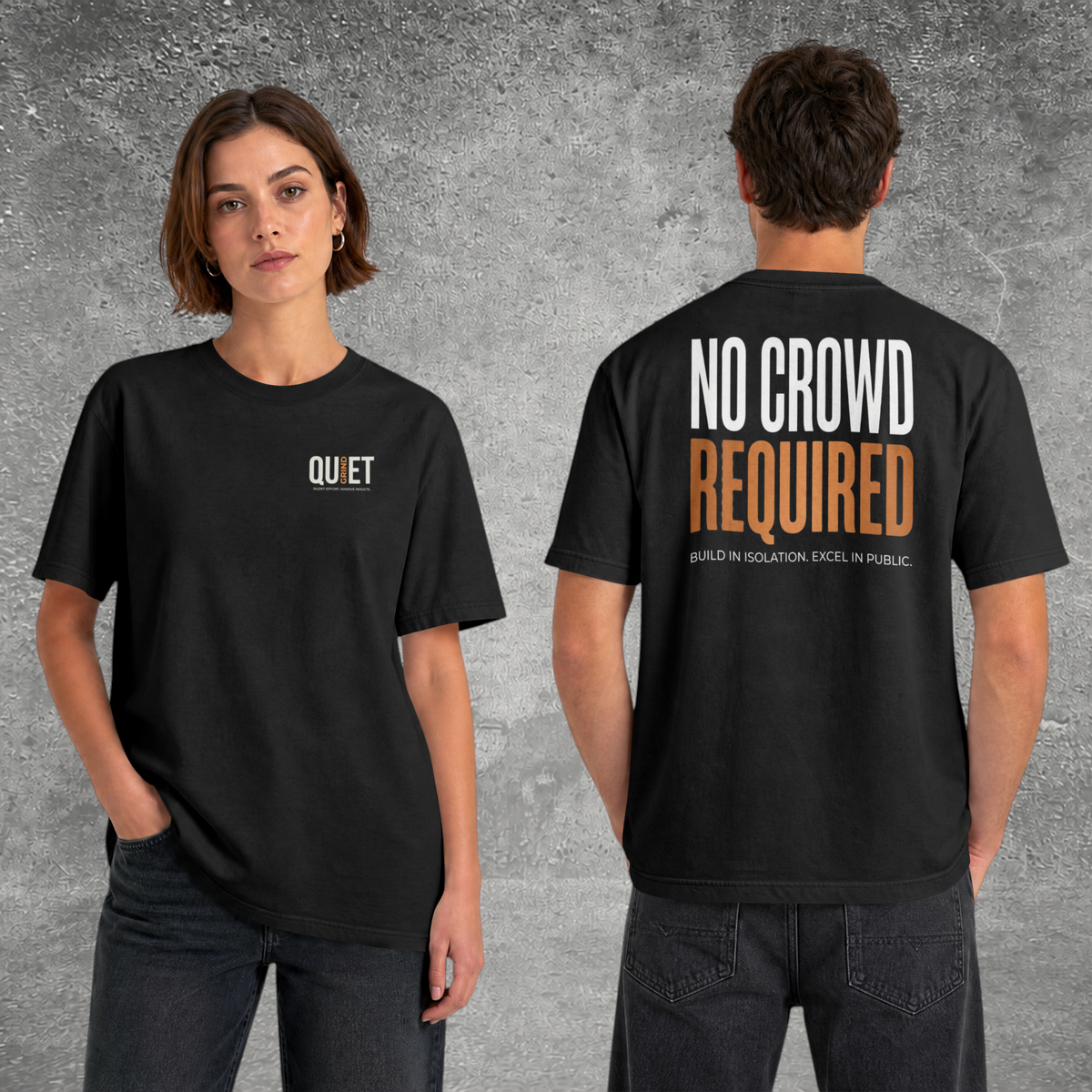 No Crowd Required Tee