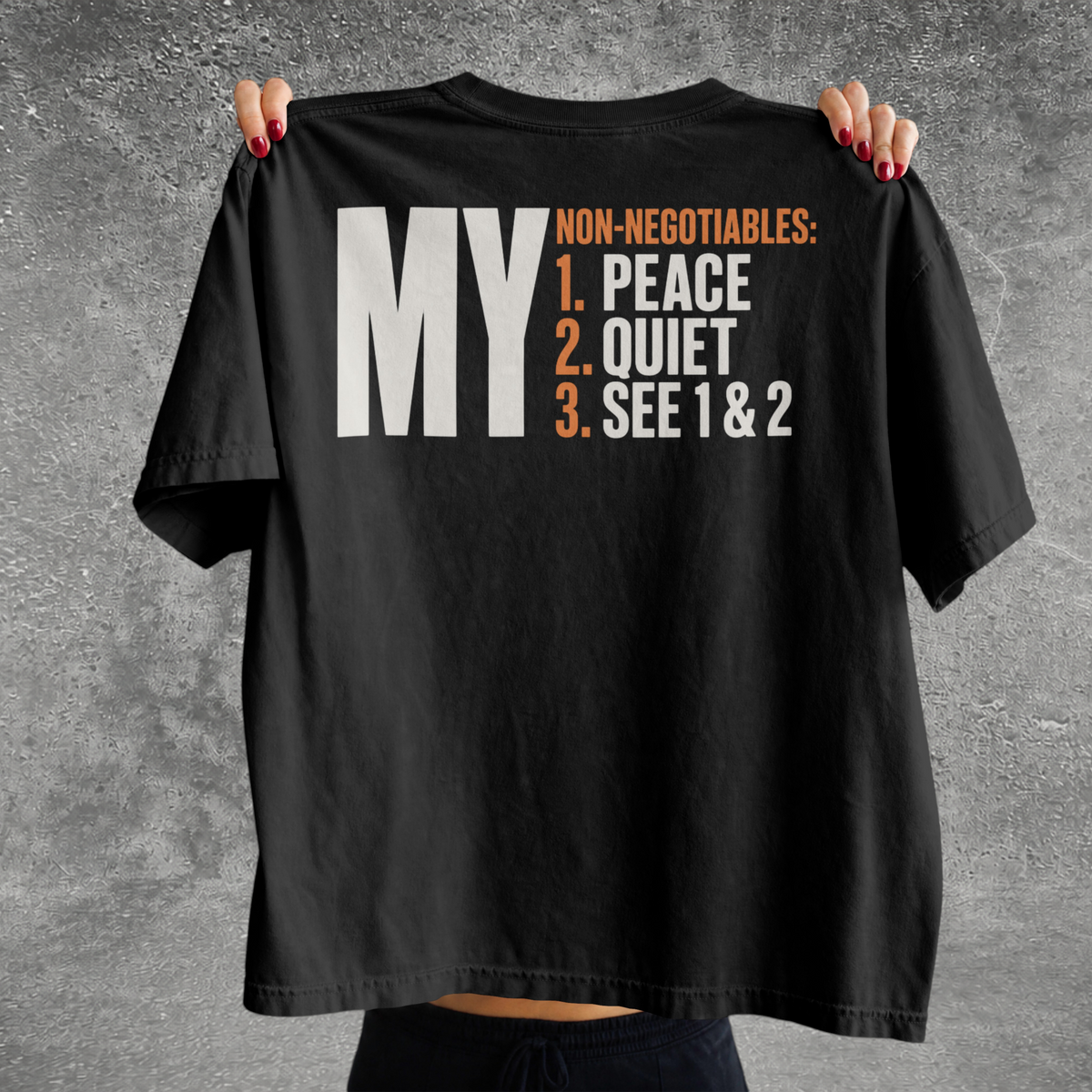My Non-Negotiables Tee