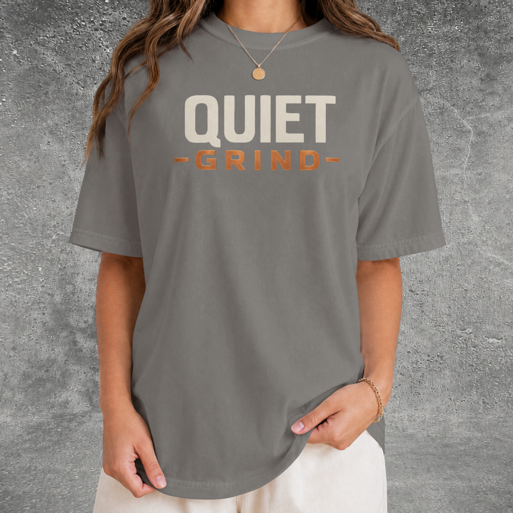 Quiet Grind Monogram Tee