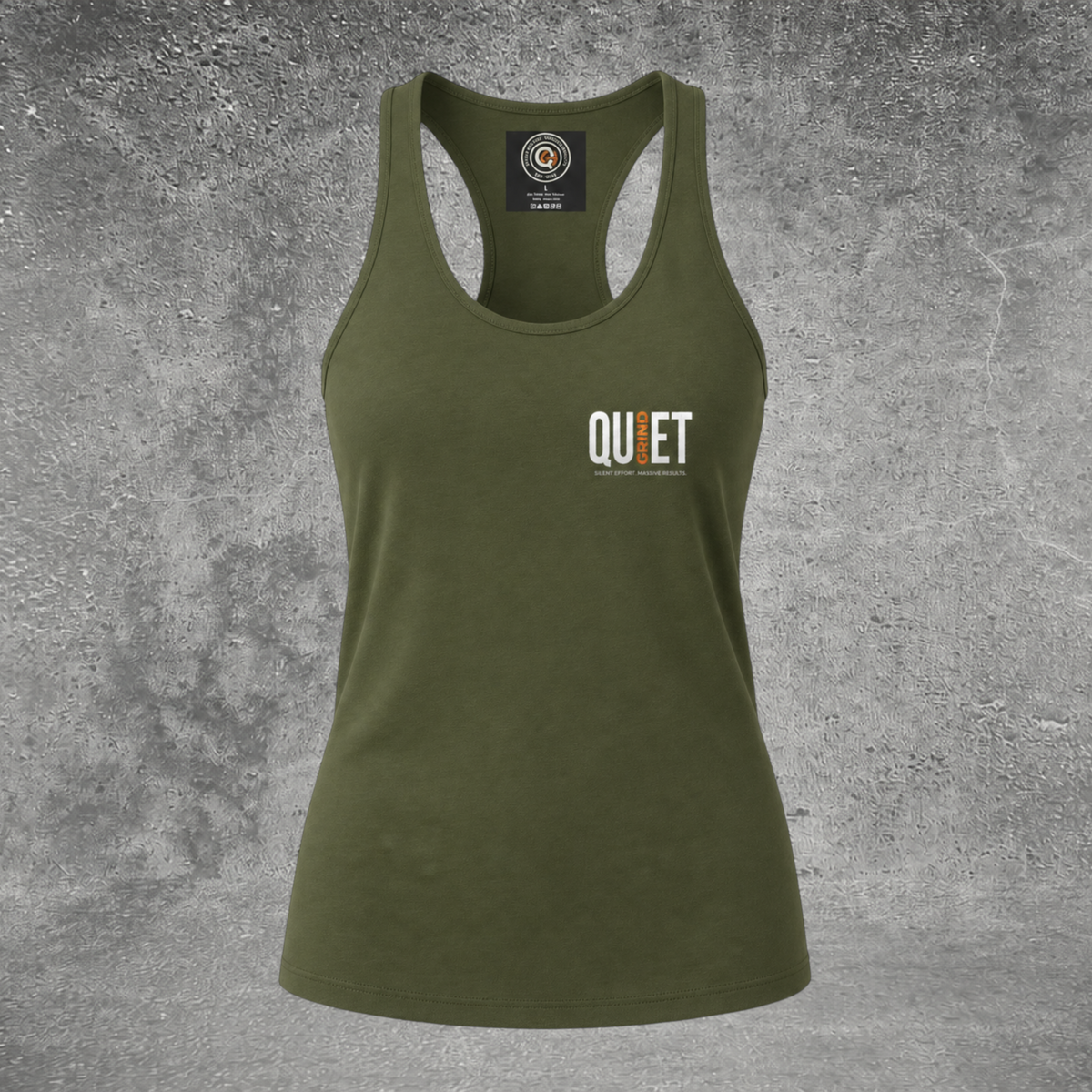 Quiet Grind Racerback Tank