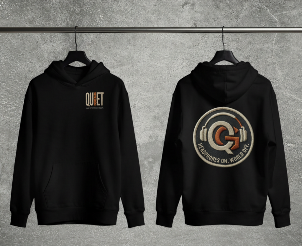 Headphones On. World Off. Hoodie