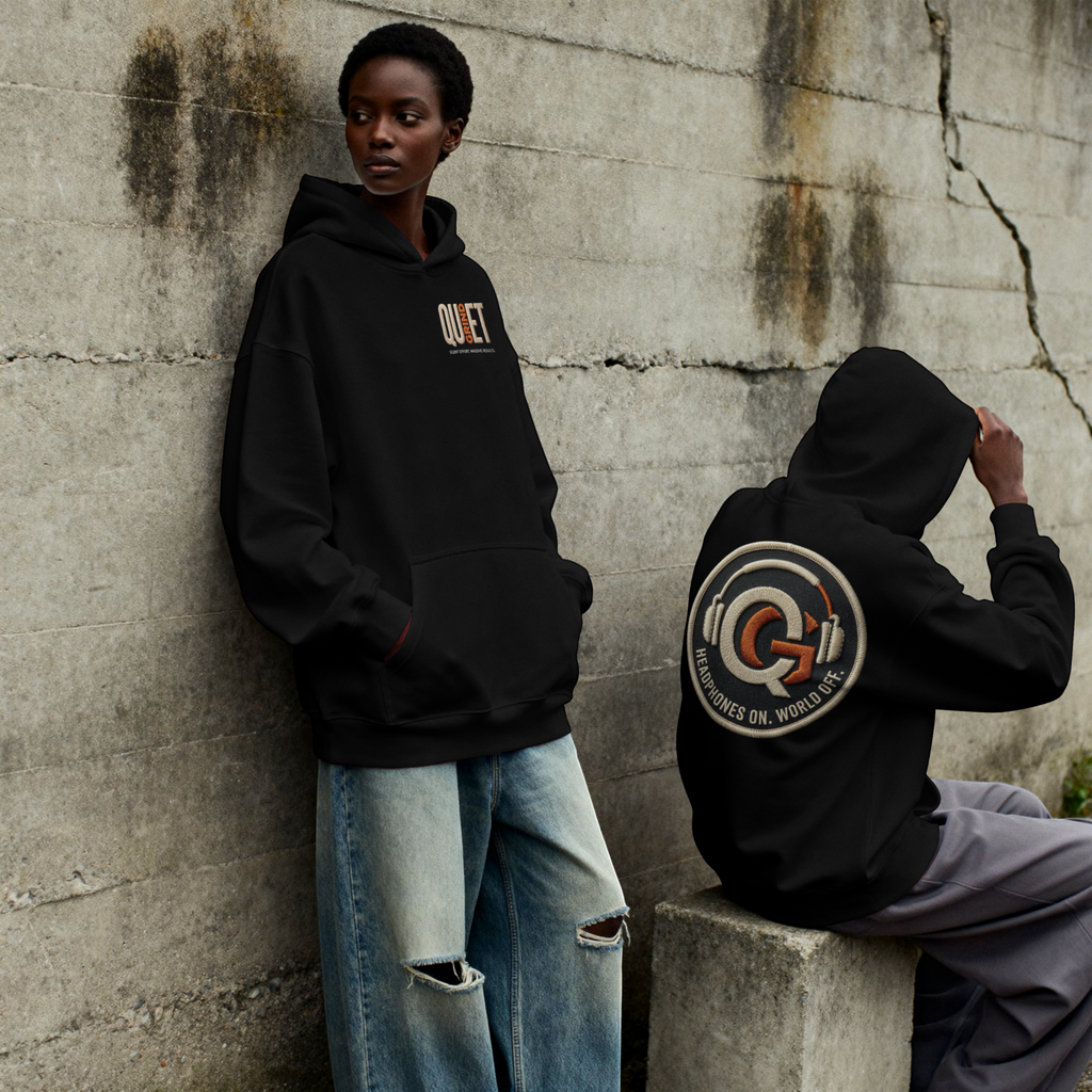 Headphones On. World Off. Hoodie